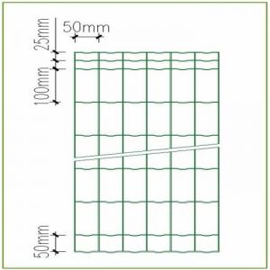 Cheap Rot Proof PVC Coated Euro Wire Mesh Fence Garden Field Holland Wire Mesh Fence wholesale