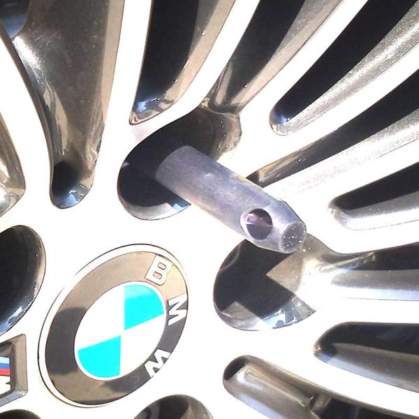 100mm Aluminum Wheel Alignment Pin Guide Centering Bolt For Installing Wheelsets Porsche