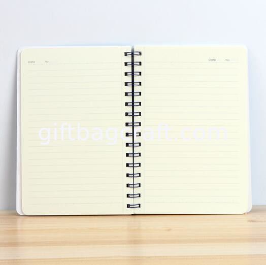 promotional notebook spiral notebook with pvc cover any size any print