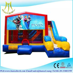 Buy cheap Hansel amazing frozen jumping castle with slide for children from wholesalers