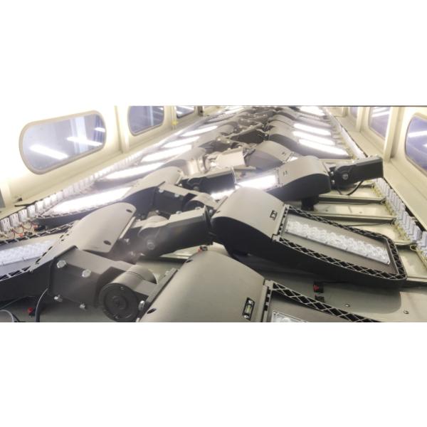 100W IP65 LED Parking Lot Fixtures , Outdoor Lighting Street Lamps Long Working Life