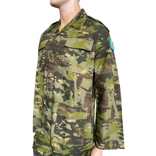 Custom 65 Polyester 35 Cotton BDU Long Sleeve Tactical Combat Suit Jacket Camo Pants