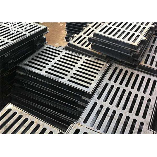 Anti Frozen Cast Iron Gully Grid / Ductile Triangular Gully Grating Durable