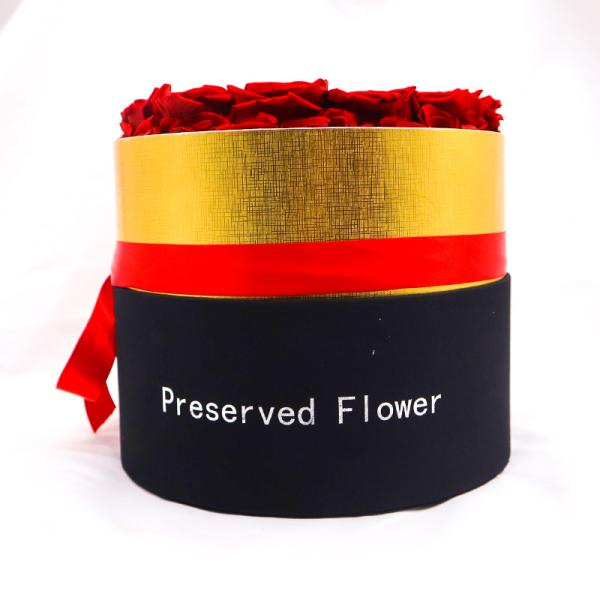 Everlasting Luxury Roses In A Box For Wedding And Home Decoration