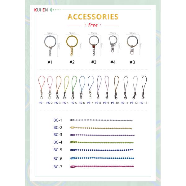 Customized Logo Epoxy Anime Figure Make Your Own Acrylic Keychain Charms