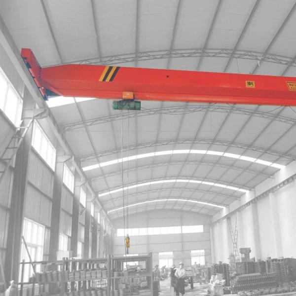 Indoor LDA Single Beam 1 - 20 Ton Overhead Crane Customized Colors