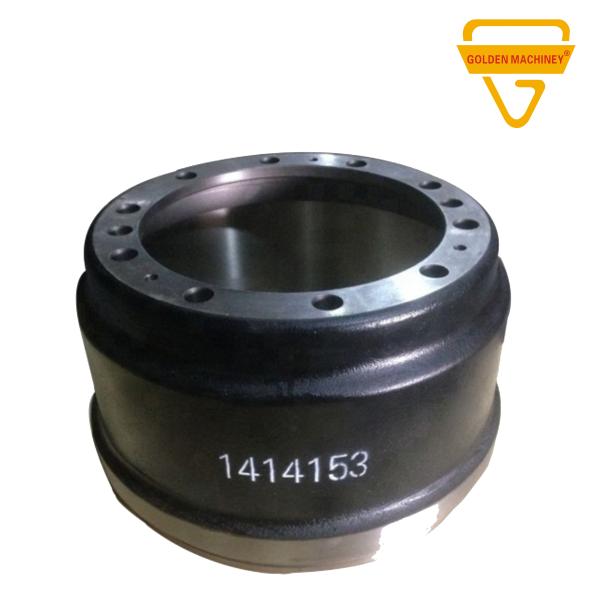 Scania Drum Brake Pads 1414153 1414152 Truck Brake Spare Parts