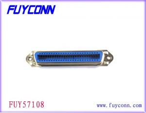 China 0.085in Centerline DDK Ribbon Cable Connector , Solder Pins Female Connectors on sale