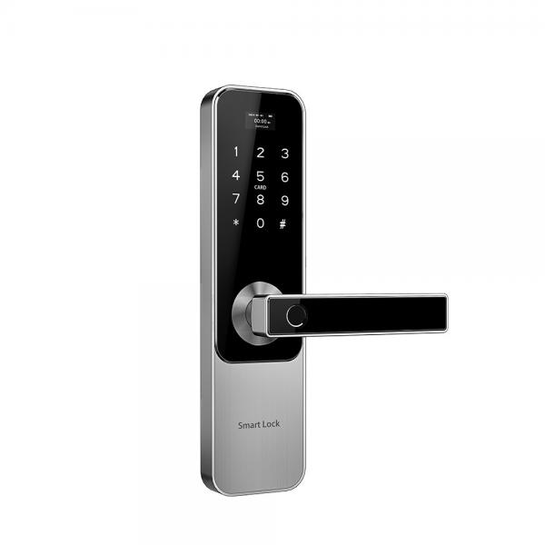 Quality High Security Electric Fingerprint Door Lock Touch Digital Panel Code Door Lock For Home for sale