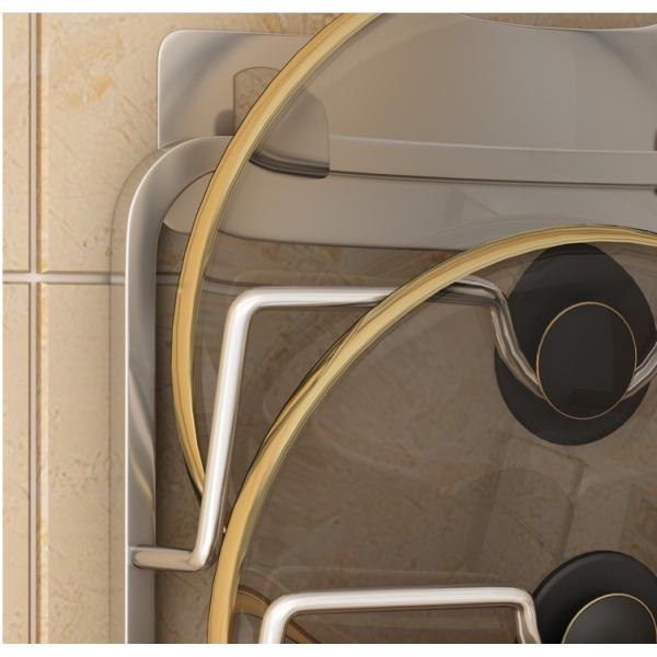 SS Chopping Board Storage Rack , H38cm Hanging Cutting Board Holder