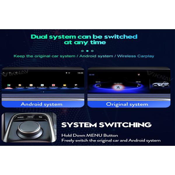 Car GPS Multimedia Player Aftermarket Radio Stereo For Lexus ES200 ES250 ES350 ES300h 2018-2020 Carplay