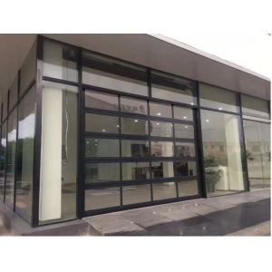 Buy cheap Buglar Resistance 380V 40cm/S Glass Garage Doors from wholesalers