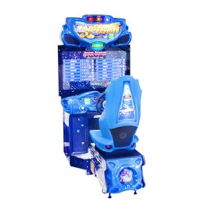 Cheap top selling electronic 3d steering wheel racing car game machine car racing game machine wholesale