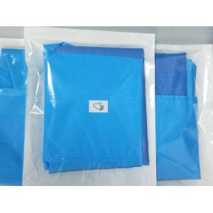 Craniotomy Sterile Surgical Drapes , Fenestrated Drapes Disposable Neuro Surgery