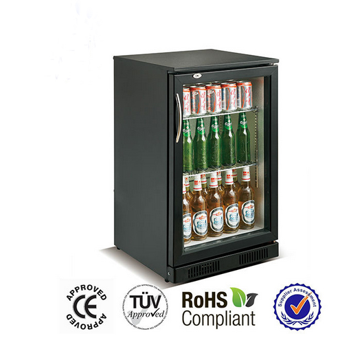 128L Beer bar refrigerator Beverage promotion fridge Back Bar Cooler,Beer Showcase
