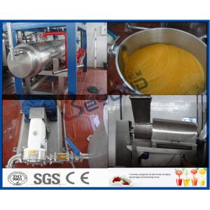 Mango Processing Equipment Mango Juice Processing Plant , Mango Juice Extractor