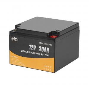 Cheap LFP 12V 30AH Lithium Ion-Battery For UPS, Mobility Scooters Ride-On Toy Cars wholesale