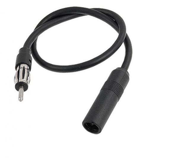 Quality Male to Female Car Radio Antenna Adapter Cable, car antenna extension lead with 30cm coax for sale