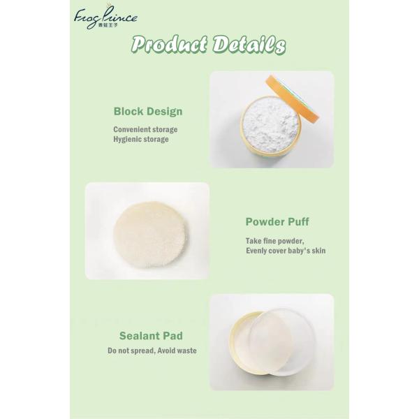 Gentle And Soothing 140g Skin Care Baby Cream Anti Prickly Heat Powder