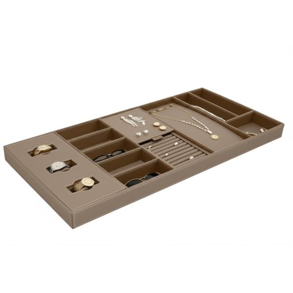 Customization Jewelry Storage Trays Stacking Jewelry Trays Open Structure Design