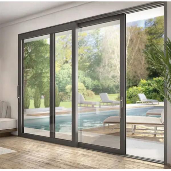 Clear View Sliding Doors For Hotel Apartment Free Design Standard Double Glazing
