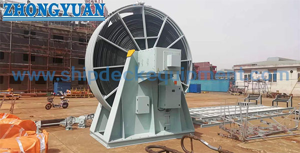 Electric Cable Reel for Low Voltage Shore Power Management System