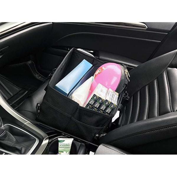 Durable Collapsible Car Trunk Organizer Bag For Cargo Groceries Storage