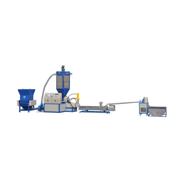 100 - 150kg/H Plastic Recycling Machine Plastic Extruding Machine Automatic Type