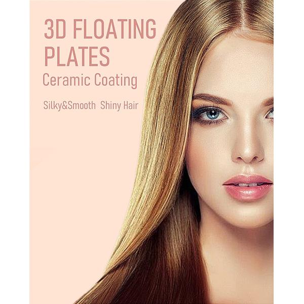 Tourmaline Ceramic Mini Hair Straightener 25W Smart Constant Temperature