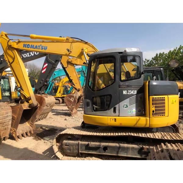 Construction Engineering Used Komatsu Excavators Digger 72KW Komatsu Pc138 Excavator