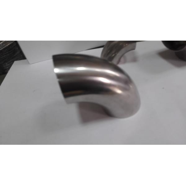 201 Stainless Steel Pipe Astm Round Tube Elbow 90 Degree BA Bright