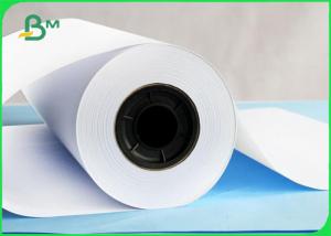 Cheap 75gsm White CAD Bond Paper Roll HP & Canon Plotter Paper 2 Core wholesale