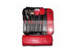 Cheap Special Collection Makeup Brush Gift Set Mini Size Classic Red Buttoned Brush Case wholesale