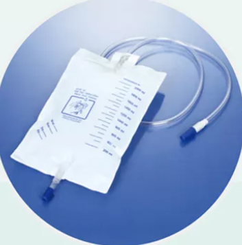 Adult Men Disposable Urine Bags 2000ml Foley Catheter Collection Bag ISO With Strap
