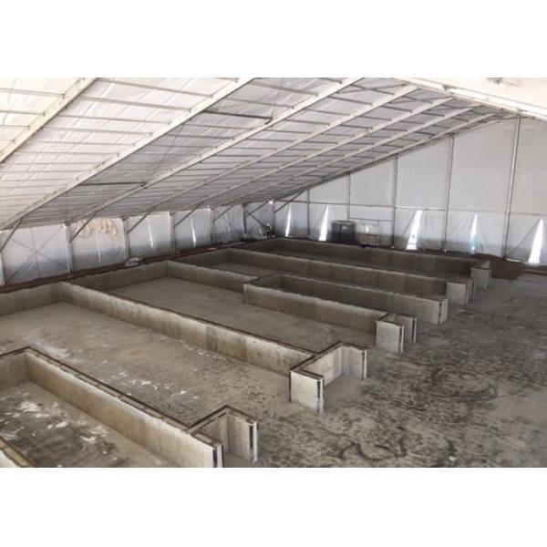 Clear Industrial 50mx55m Warehouse Tent With Heating System