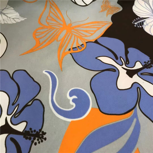 Printed 100 Polyester Microfiber Fabric For Board Shorts 75DX300D 140gsm 150cm