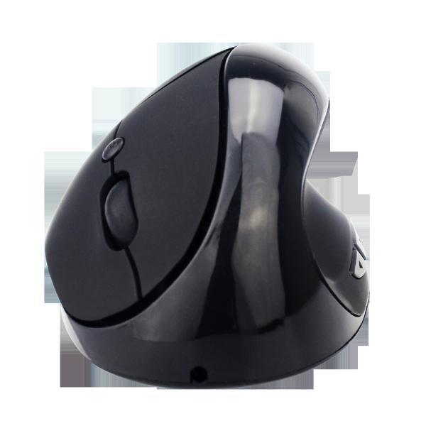 Right Handed Vertical Ergonomic Mouse , 1600 DPI Wireless Optical Mouse