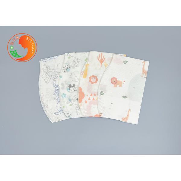 Lightweight Custom Printed Disposable Bibs Foldable With Catch Pocket Tear Resistant Apron