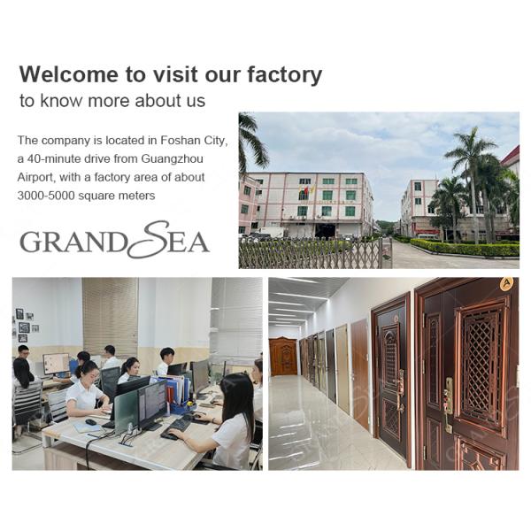 New Listed Modern Style Double Leaf Safety Emergency Exit Metal Door Fire Rated Strong Stainless Steel Door