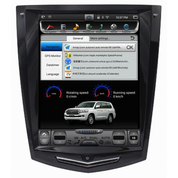 Ouchuangbo car dvd stereo android 6.0 for Cadillac SRX ATS ATS-L XTS CTS with Watts amplifier steering wheel control