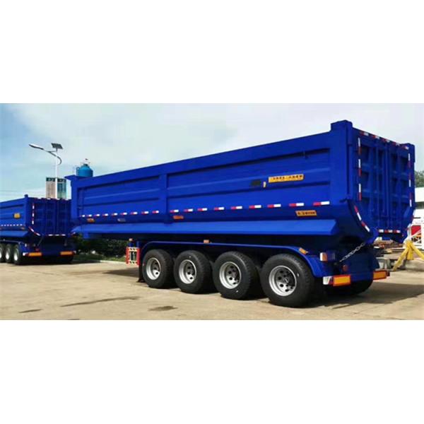 Earthwork Transportation Semi Trailer 45CBM Semi Trailer U Shape Big Semi Trailer