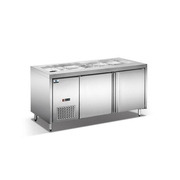 Quality 350L Antiwear Commercial Restaurant Refrigerator Undercounter Detachable for sale