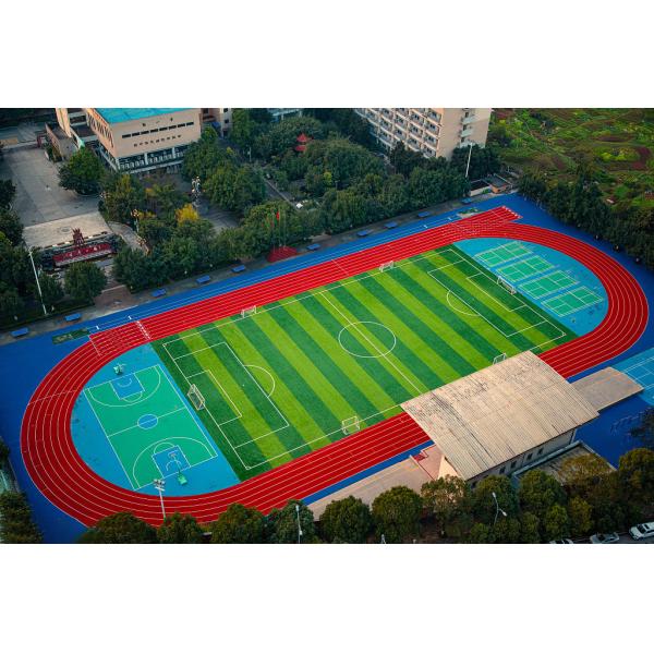 Antimicrobial All Weather Track Surface Mixed Basketball Court