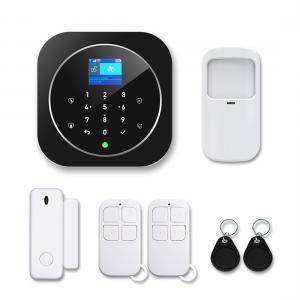 Cheap Home Alarm System Wi-Fi GSM Alarm Intercom Remote Control 433MHz Detectors IOS Android Tuya APP Control Touch Keypad wholesale