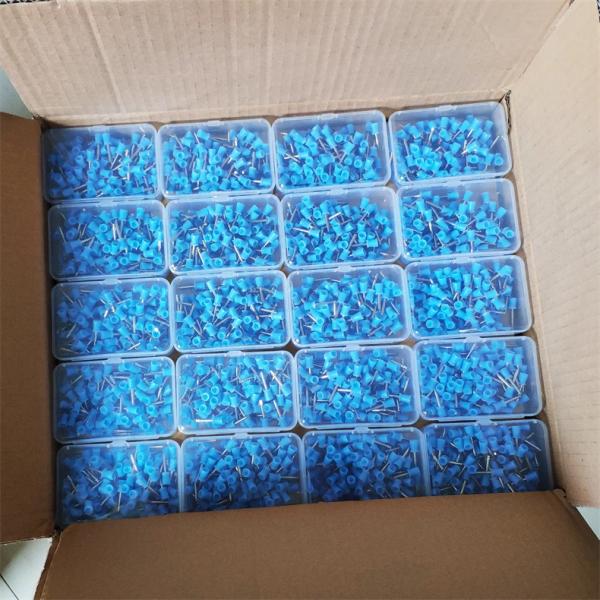 100pcs/Box Dental Prophy Polishing Brush Colorful Rubber Dental Prophy Cup