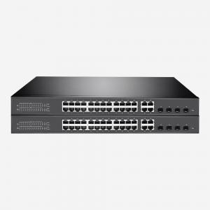 China 56Gbps 24 Port Managed Switch IEEE802.3at IEEE802.3af Full Gigabit PoE Switch on sale