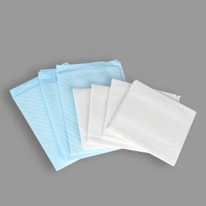 Cheap Hygiene Embossing Diamond White Blue Adult Nursing Pad wholesale