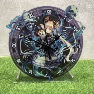 Desktop Plastic Anime Alarm Clock Personalized Dye Sublimation