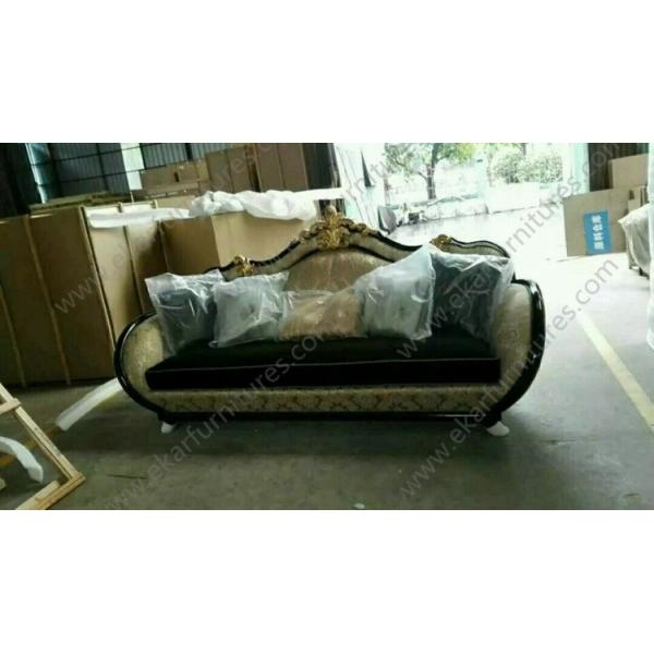 Italian Style Classic Carved Wood Marble Coffee Center Table Living Room Furniture For Sale