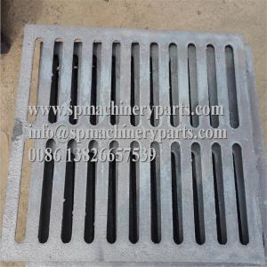 Duracoated EN124 Square Ductile cast iron medium-duty 12 x 20 [305mm x 508mm] grate for sale
